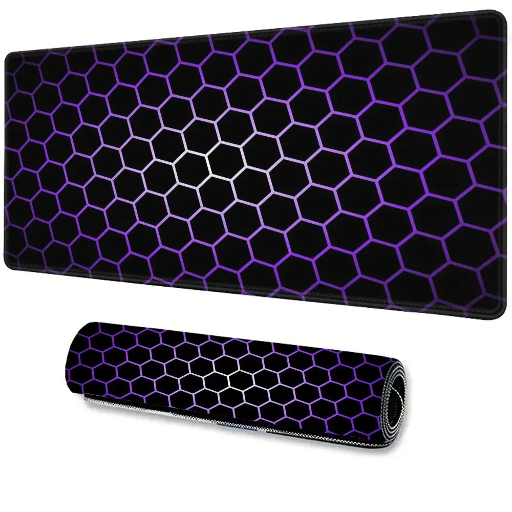 

Anime Hexagonal Honeycomb Mouse Pad Gaming Accessories Gabinete PC Gamer Computer Keyboard Desk Mat Rubber Laptop Mousepad