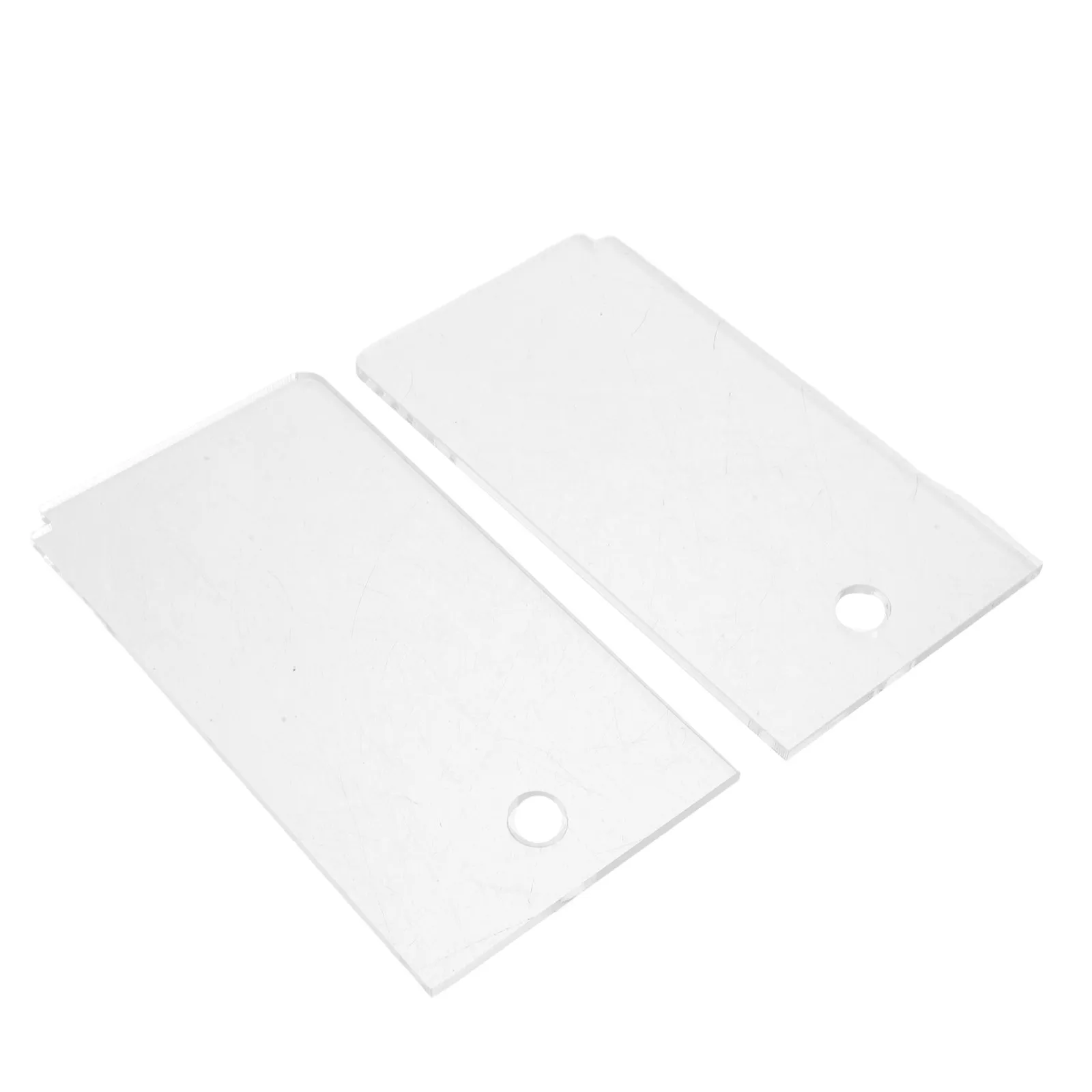 

2Pcs Stainless Steel Ski Wax Scraper Multipurpose Manual Tuner for Snowboard Ski Board Waxing Maintenance Winter Sports