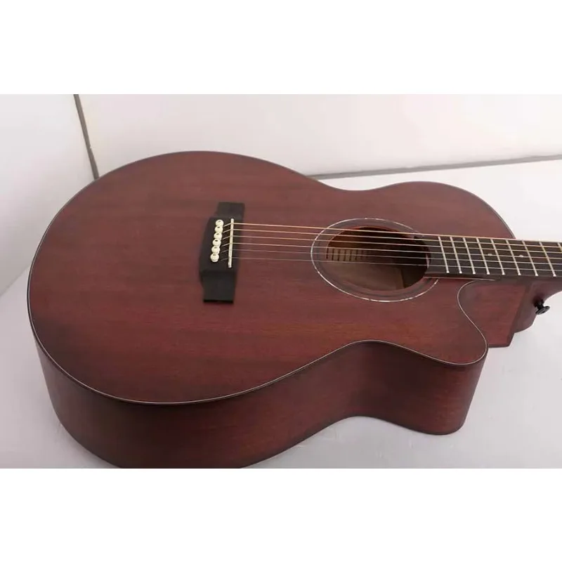 New Arrival Vintage Series Wholesale Cheap Mahogany Acoustic Guitar