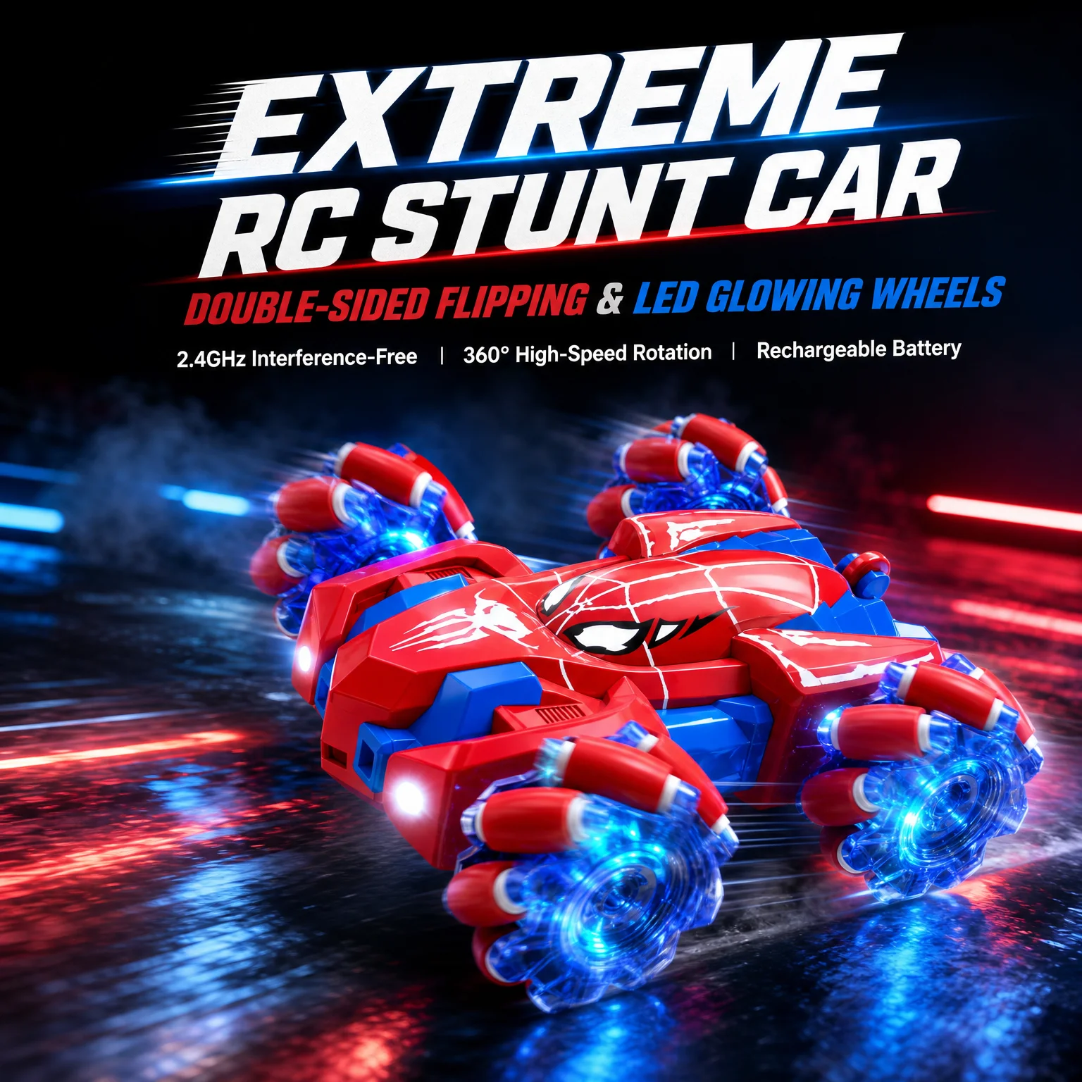 Thumbnail 2 - #10 Trending Double Sided RC Stunt Cars Right Now