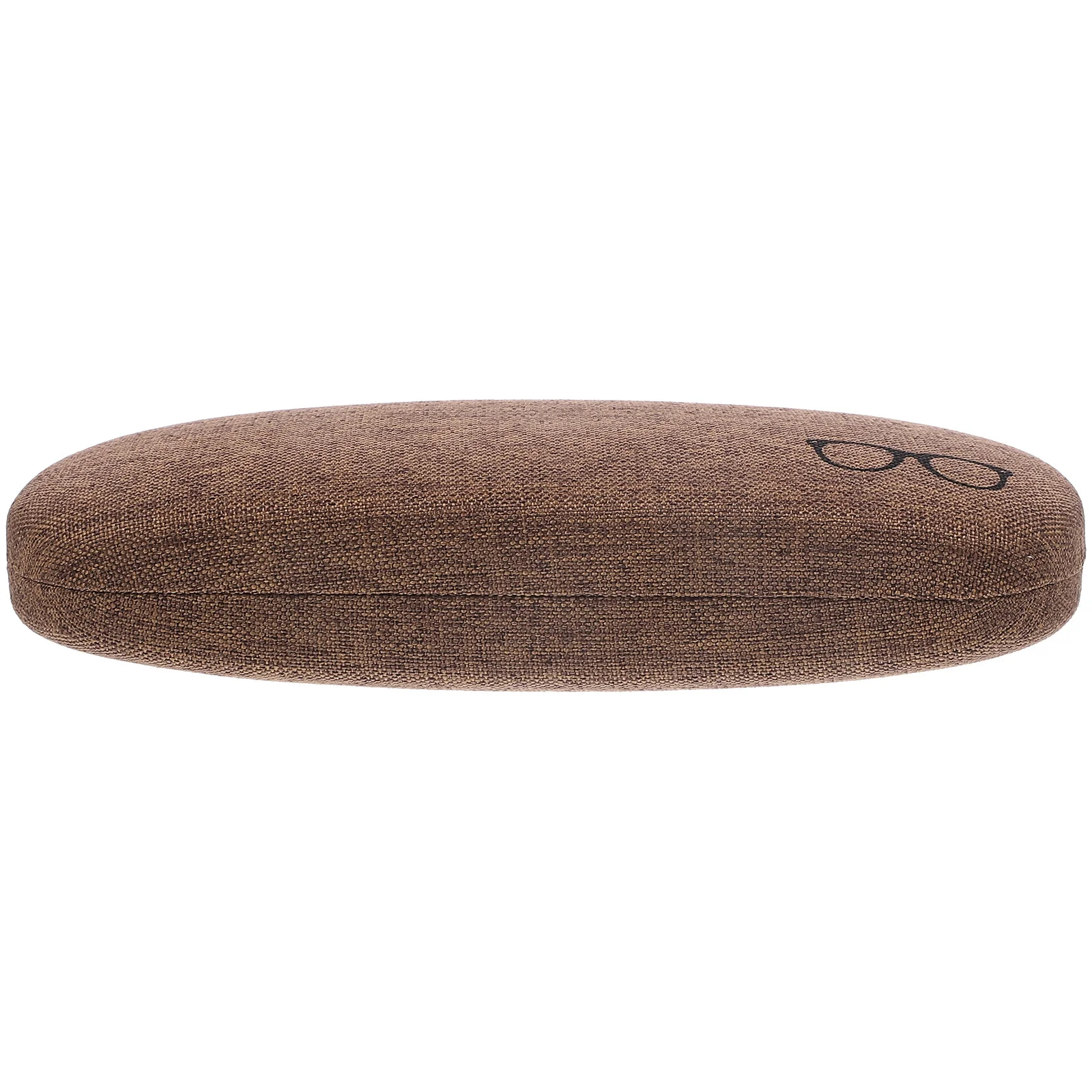 

1Pcs Eyeglass Case Retro Cotton Linen Hard Shell Durable Lightweight Small Portable Spectacle Box Gift for Adults Kids