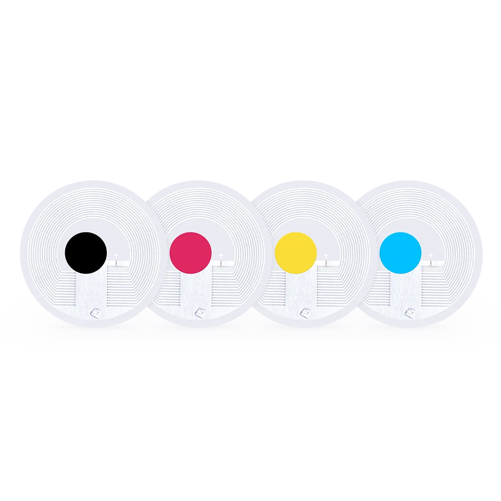 For Riso S-4670 S-4671 S-4672 S-4867-S-4870 Ink Cartridge Chip For Comcolor HC5000 5500 5500R Printer Disposable One Time Chip