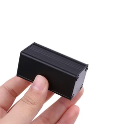 1Pcs Black Aluminum Enclosure Case DIY Extruded Electronic Project Box 50x25x25mm For Power Supply Units