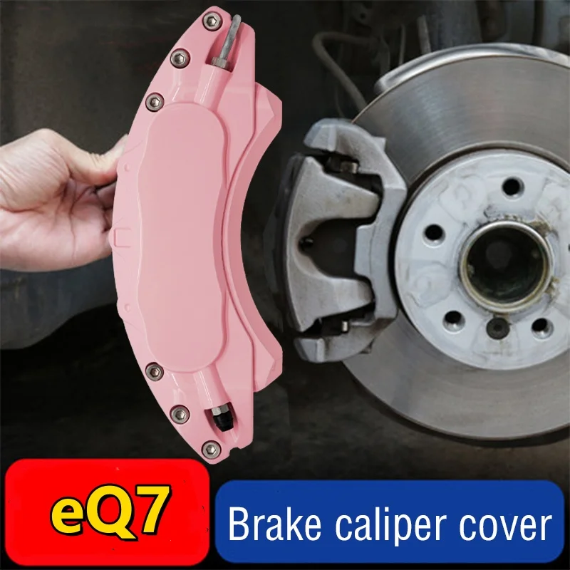 For CHERY EQ7 Brake Caliper Cover Aluminum Metal Fit 412km 512km Ultra Max Pro Air 2023