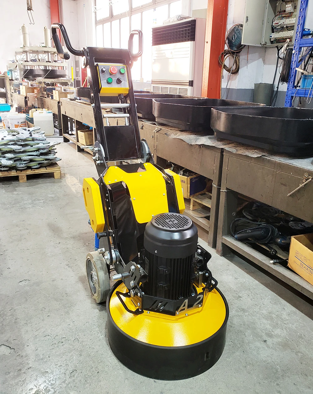A2 20-Inch Planetary Concrete Floor Grinder 4HP 220V/380V Automatic High Efficiency for Floor Grinding & Polishing