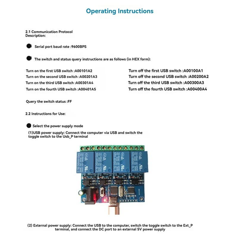 

Релейный модуль ABGI-USB, 4-канальный LCUS-4, интеллектуальное реле управления, умный переключатель, умный переключатель USB 5 В