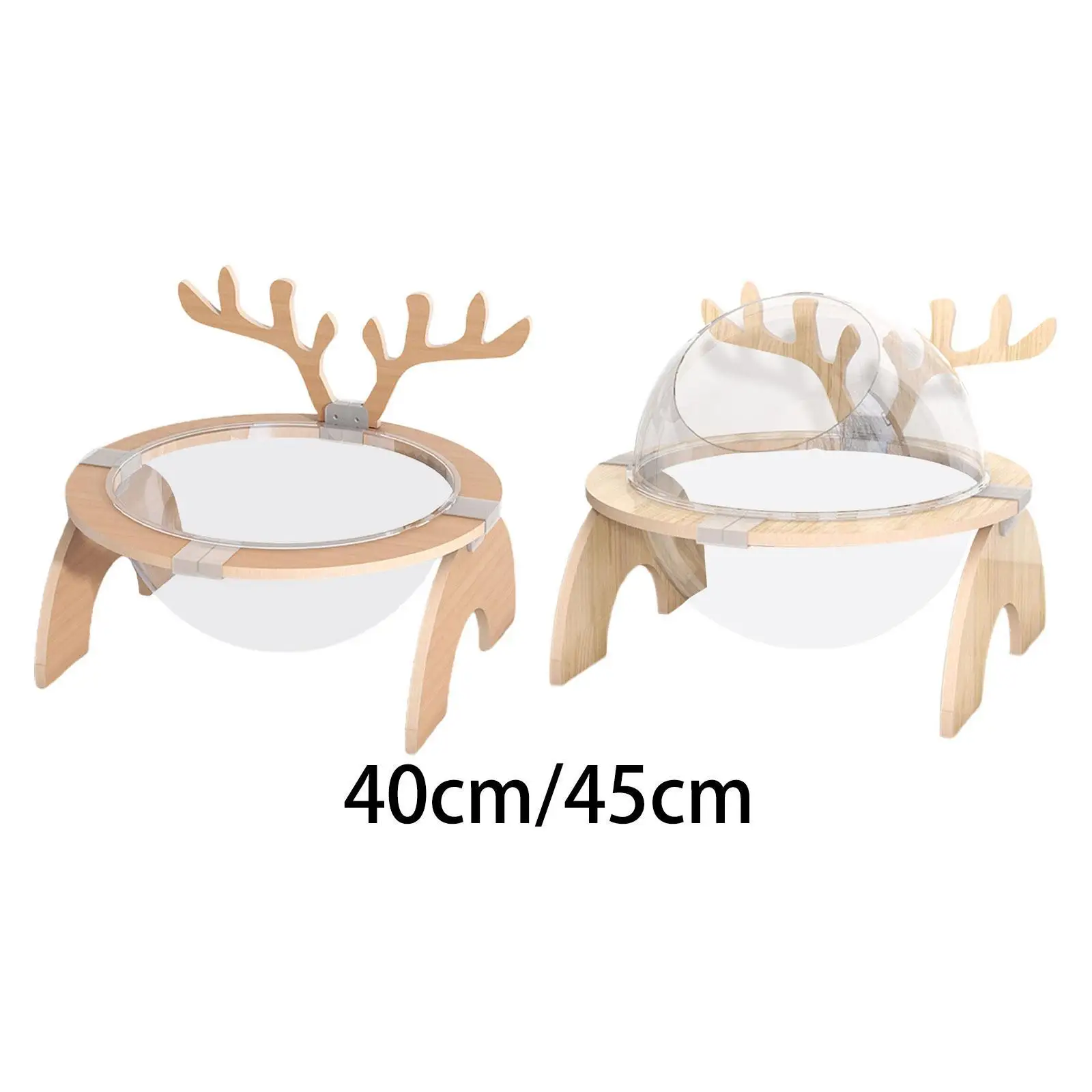 

Deer Antler Cat Bed Cat Toy Modern Four Seasons Pet Supplies Space Capsule Cat House Cat Climbing Frame Cat Nest Pet Bed House