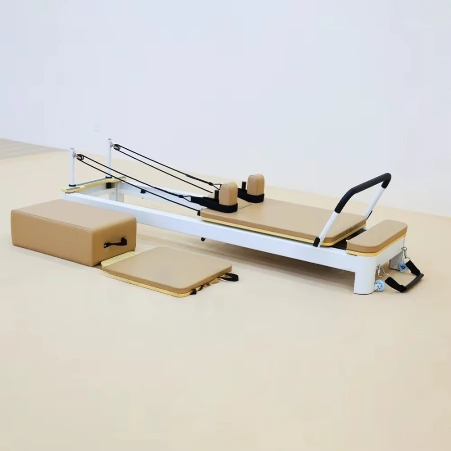 Máquina de Pilates Reformer de Aluminio para Estudio, Equipo Comercial de Pilates y Yoga