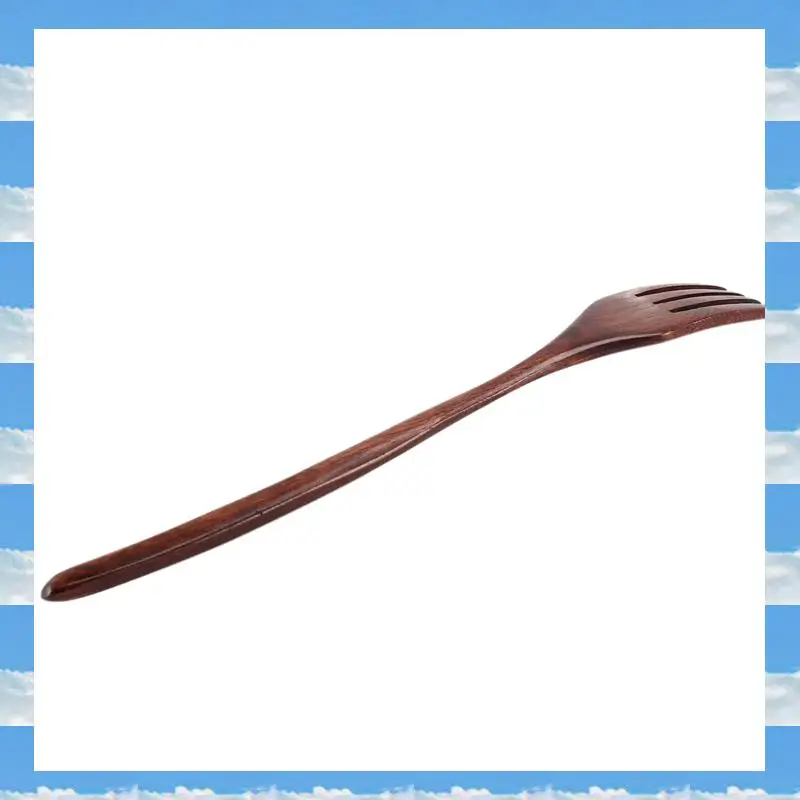 

A11I 60 Pcs Wooden Spoons Forks Set Wooden Utensil Set Reusable Natural Wood Flatware Set For Cooking Stirring Eating