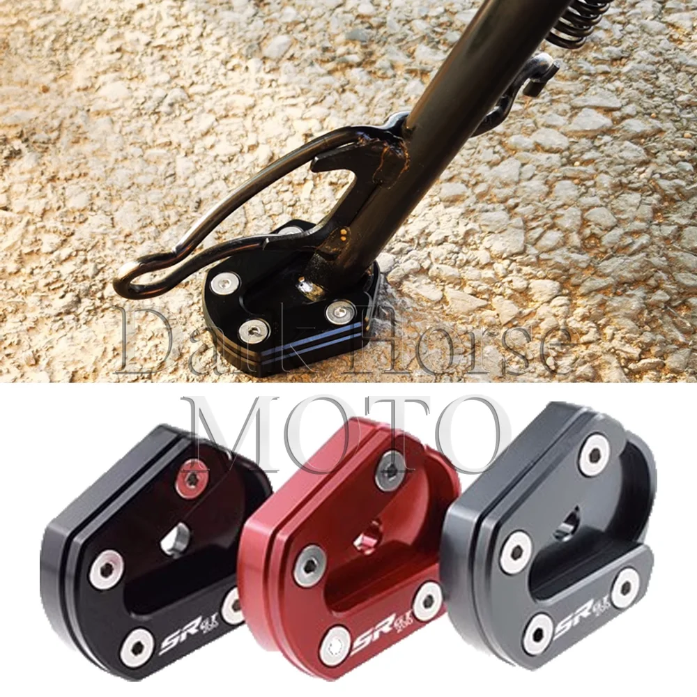 Suporte Lateral Modificado para Motocicleta, Assento Ampliado, Tripé Pequeno, Almofada Ampliada para Aprilia SRGT200, SR GT 200