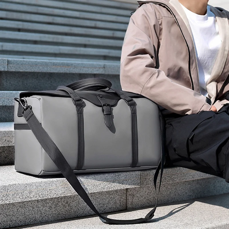 Gym Yoga Fitness Duffel Bag Wet Dry Damskie torby sportowe Outdoor Camping Hiking Handbag Large Travel Luggage Pack Business Satchel — zdjęcie 4