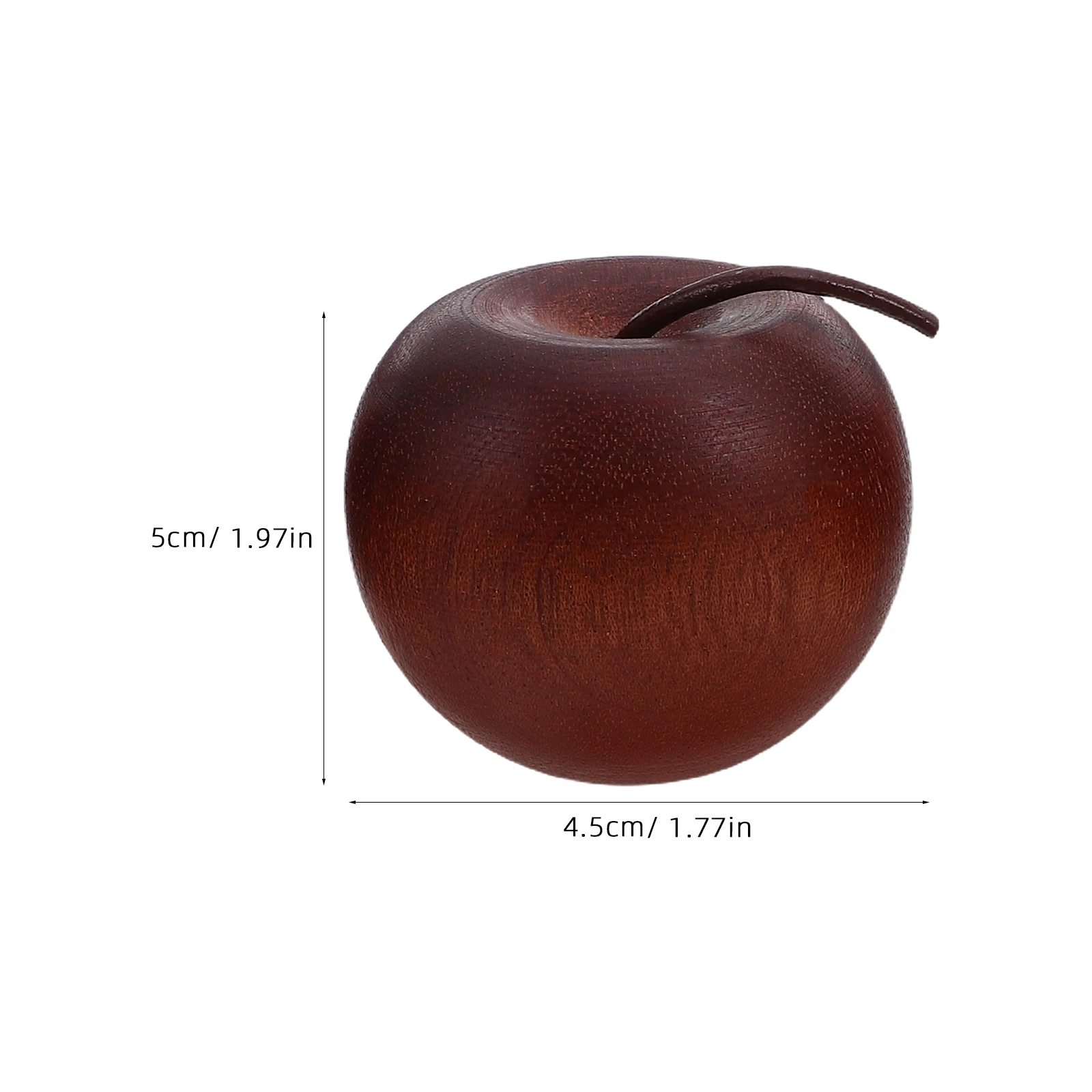 Diffuseur d'aromathérapie en forme de pomme en bois, 3 pièces, pour maison, salle de Yoga, bureau, voiture, huile essentielle compacte, ensemble de diffuseurs en bois naturel