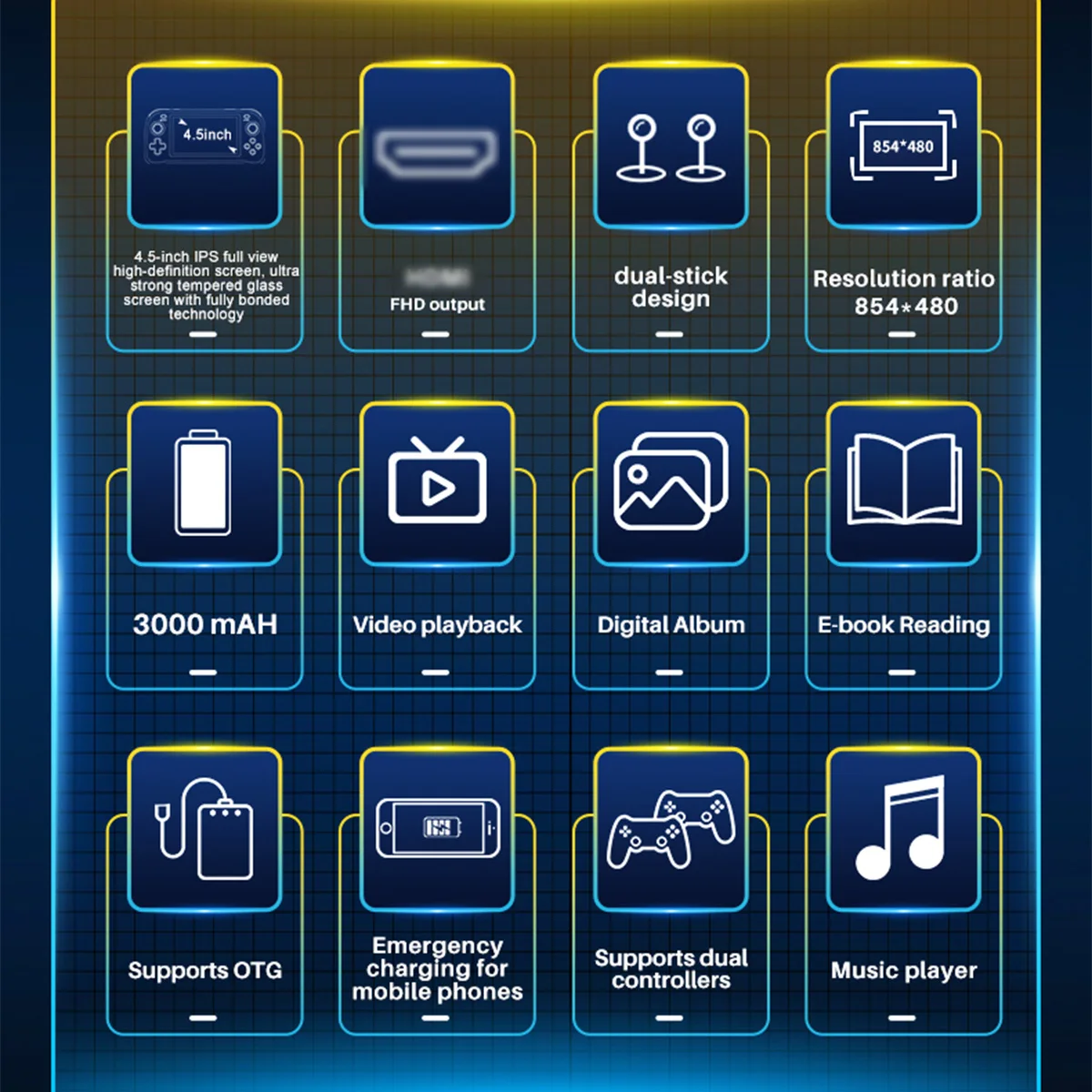 Console de jogos portátil SF31 - Retro Gaming Download avaliação e preço