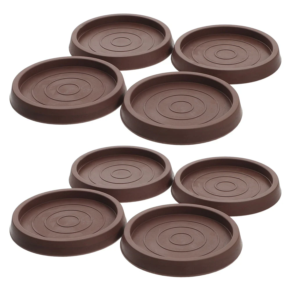 8 Pcs Furniture Mat Cup Coasters Cups for Couch Chair Feet Rubber Pads Non Slip Anti Desk Leg Floor Protector
