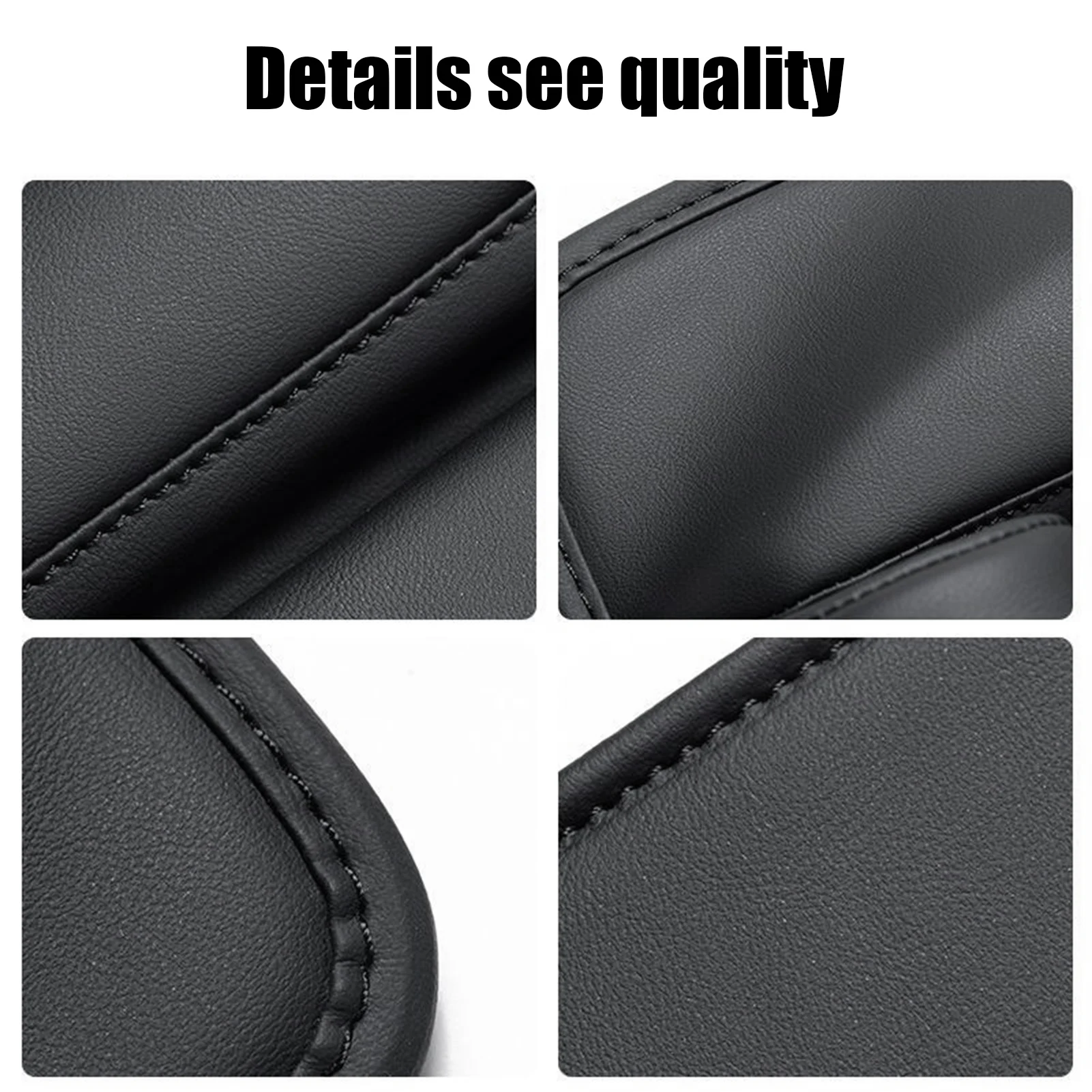 Universal Car Seat Gap Organizer stilvolles Design langlebige Leder Cup Holder Gap Bag für die meisten Fahrzeuge geeignet