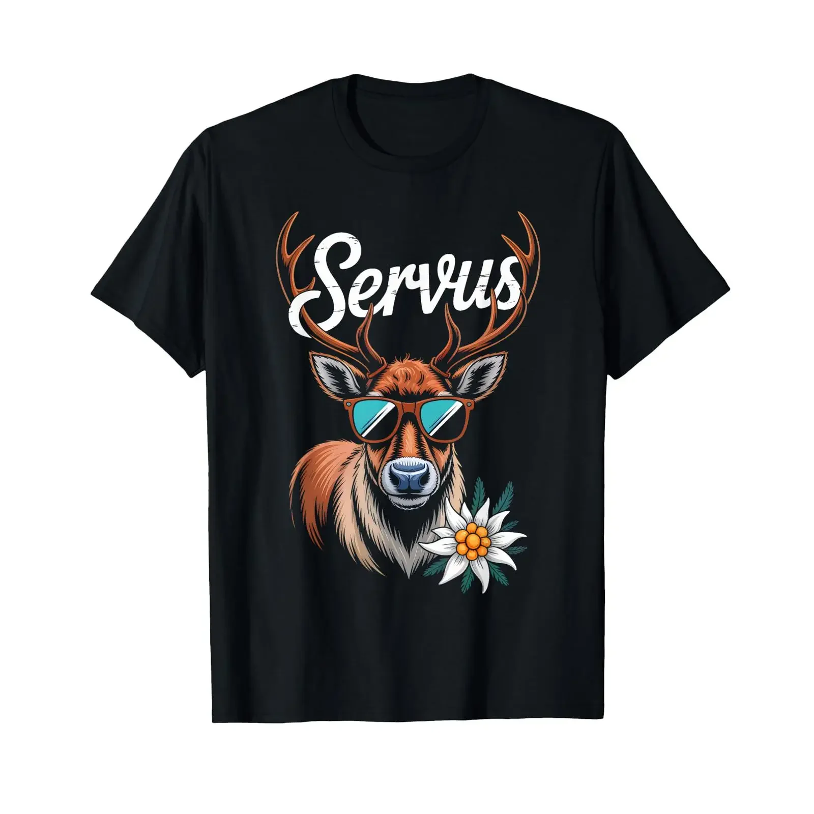 Футболка Servus Costume, мужская и женская, забавная, винтажная, с эффектом потертости, мягкая, повседневная, стильная, дышащая, универсальная, дизайнерская одежда, эластичная.