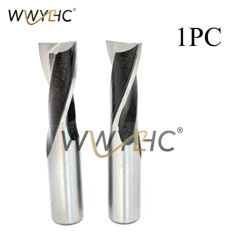 2‑Flute Straight Shank HSS Keyway Milling Cutter, Center‑Cutting High‑Speed Steel End Mill