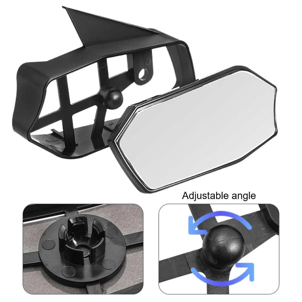 For Yamaha XMAX 300 XMAX250 2023 2024 Motorcycle Accessories Rearview Auxiliary Mirrors Adjustable Wide Angle Blind Spot Mirrors