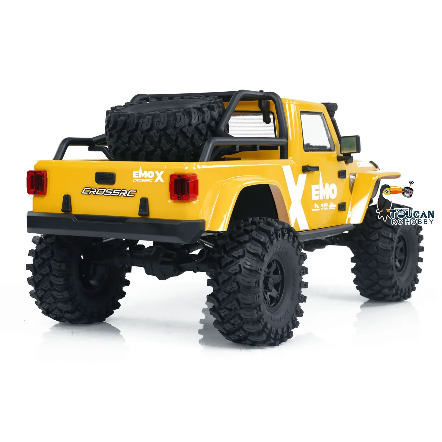 1/8 4X4 CROSSRC RC Car Crawler EMO X Climbing Car Remote Control Off-road Vehicles Model 2-speed Transmission Toys TH22419 - Image 5