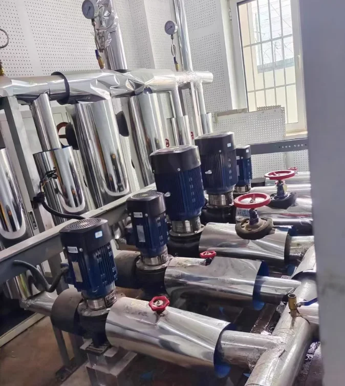 Bomba centrífuga de tubería vertical de alto flujo para riego agrícola, combinación perfecta para sistemas de aspersores por goteo