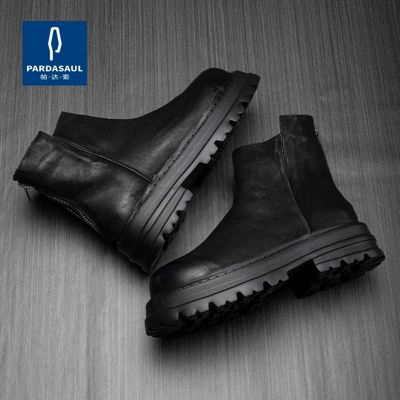 Botas versátiles de moda para hombre, otoño e invierno, 230916