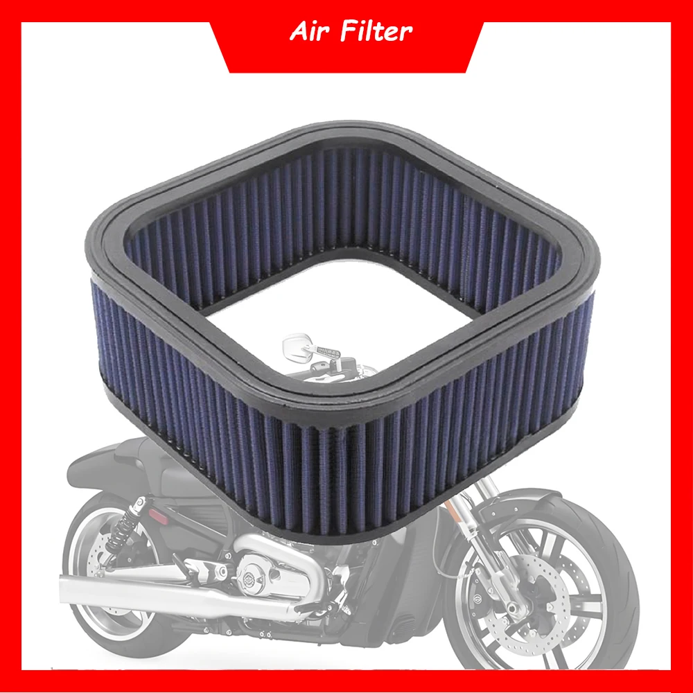 

Motorcycle Air Filter Cleaner Air Intake Filter Element For Harley VRSCF VRSCAW VRSCX VRSCA VRSCB V-ROD MUSCLE NIGHT ROD 76 CI