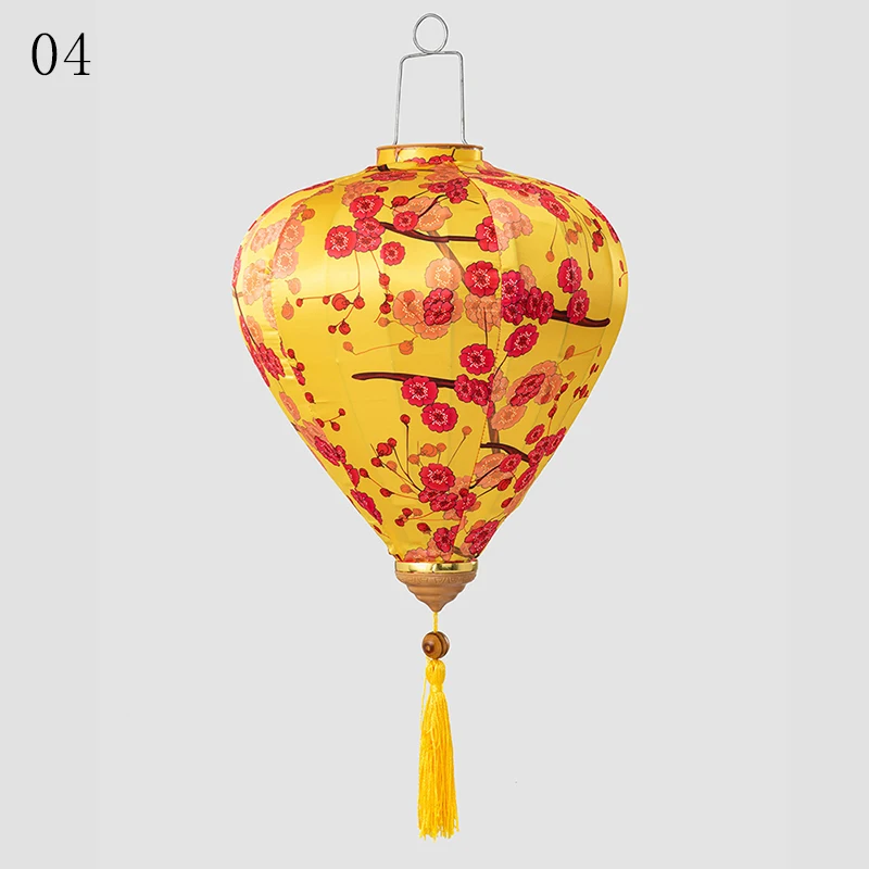 NONE Traditional Lantern Satin Silk 12/14 inch 6