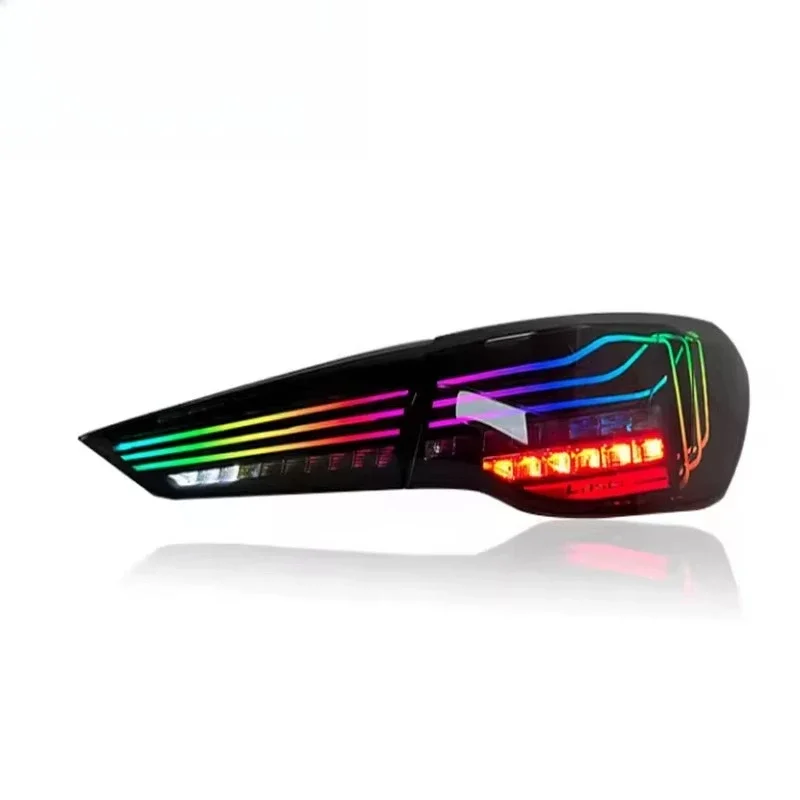 New Auto LED Tail Lights for M4 G82 4 Series G22 2020-2022 New CSL RGB Taillight G23 G26 New Upgrade  Light