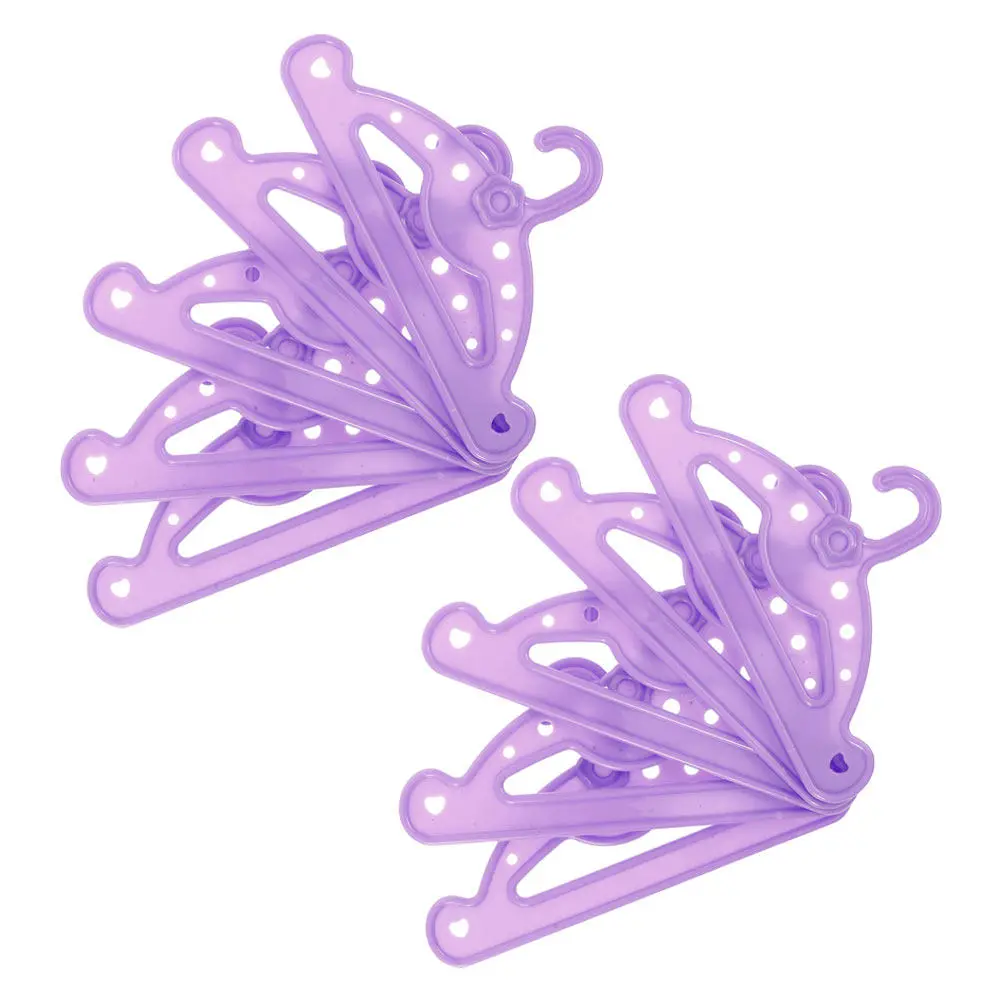 

Набор из 10 миниатюрных вешалок для одежды, прочные маленькие органайзеры для хранения в шкафу (до 18 дюймов)