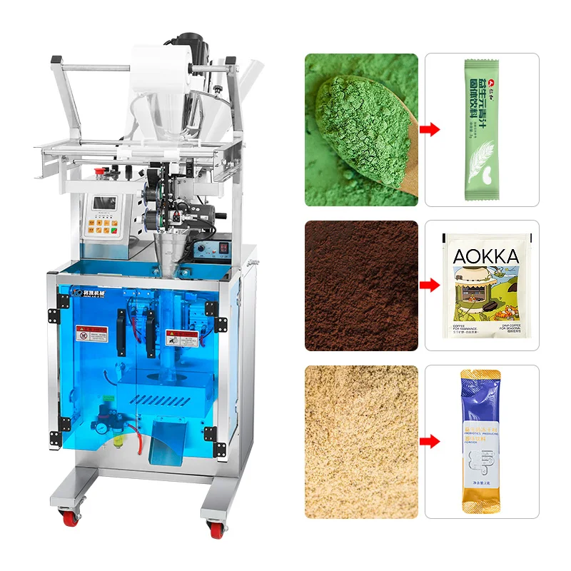 Fully Automatic Packaging Machine Small Inclined Screw Powder Packaging Machines Food Packaging Machinery