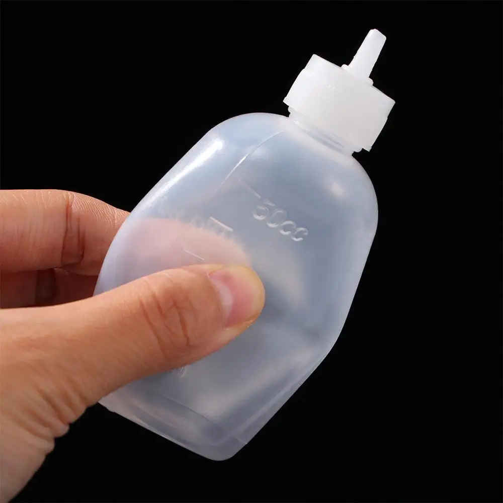 50ML Craft Jam Pot Nozzles Jam Painting Salad Squeeze Bottles Drinkware Kitchen  tools Drawing Tools