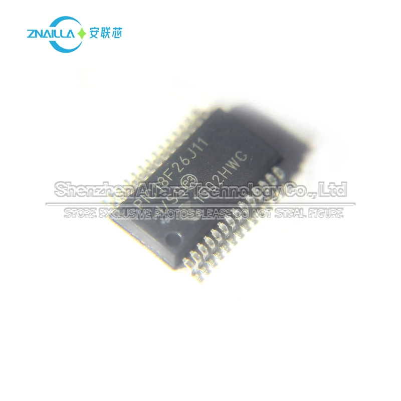 5pcs/lot PIC18F26J11 PIC18F26J11-ISS PIC18F26J11-I/SS SSOP28 PIC core 48MHz microcontroller MCU