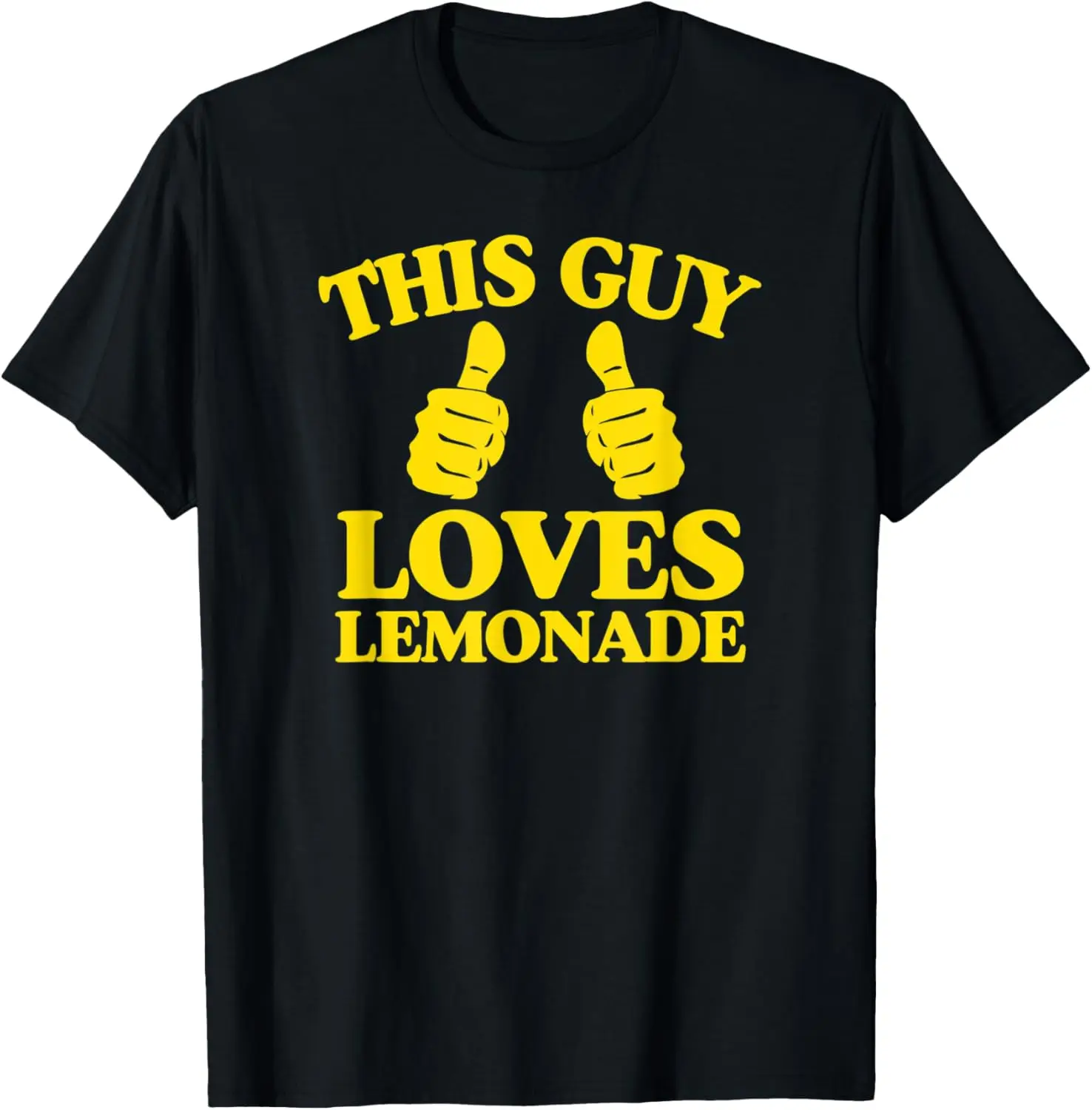 This Guy Loves Lemonade Lemon Beverage Stand Staff T-Shirt