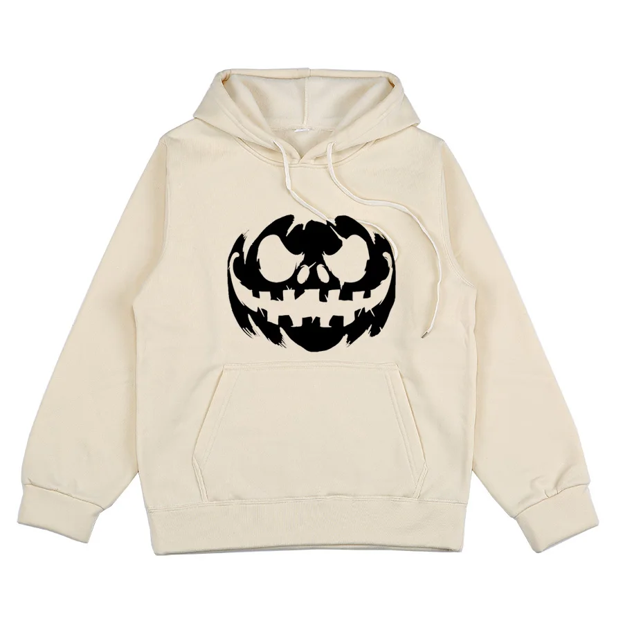 2023 16 colors Halloween Pumpkin Print Hoodies for Men Autumn Men's Top Pullover Winter Long Sleeve Loose Hooded Shirt Свитшот