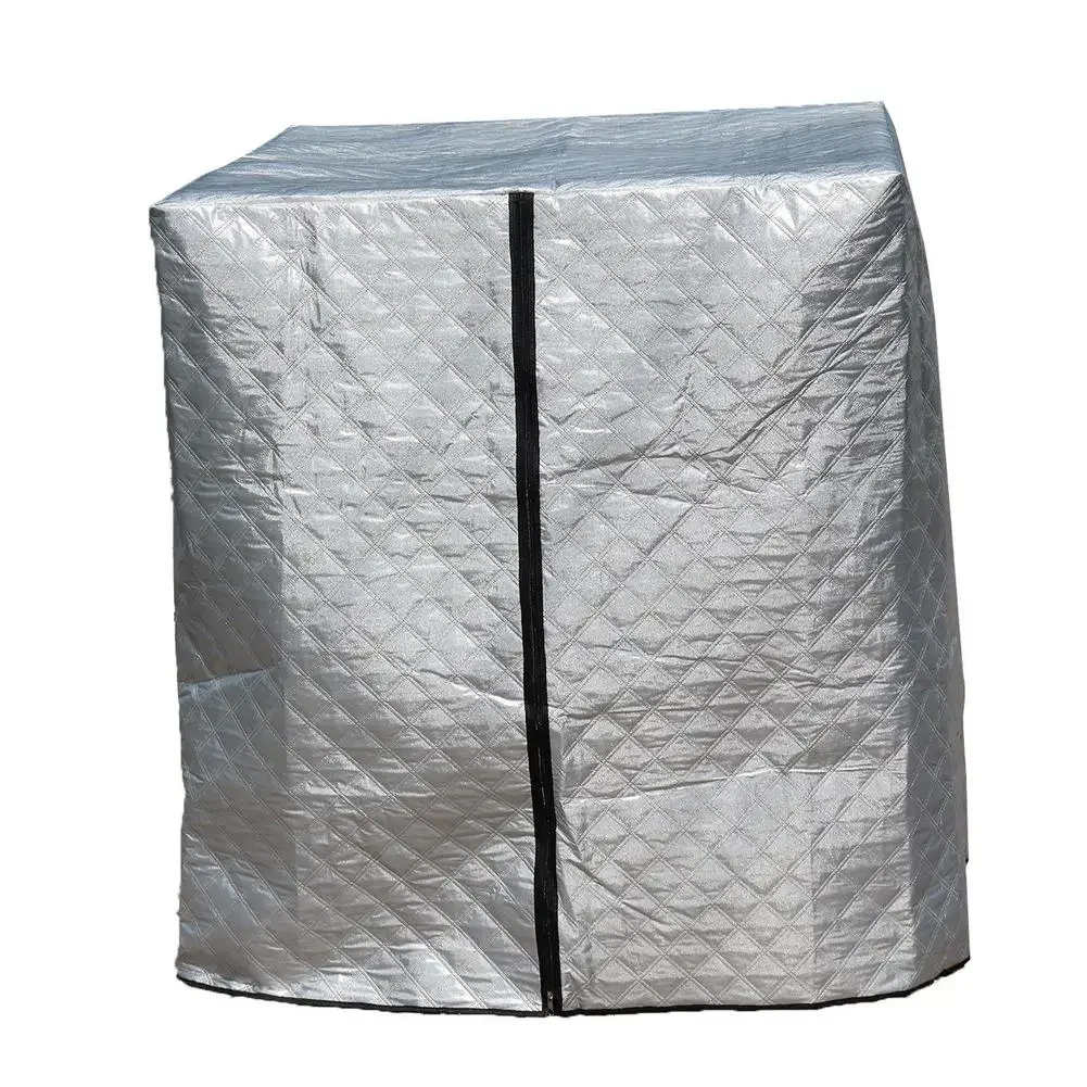 Thickened Water Tank Protective Cover for 1000L IBC Container Warm Waterproof Dustproof Cover Sunscreen Oxford 210D Outdoor