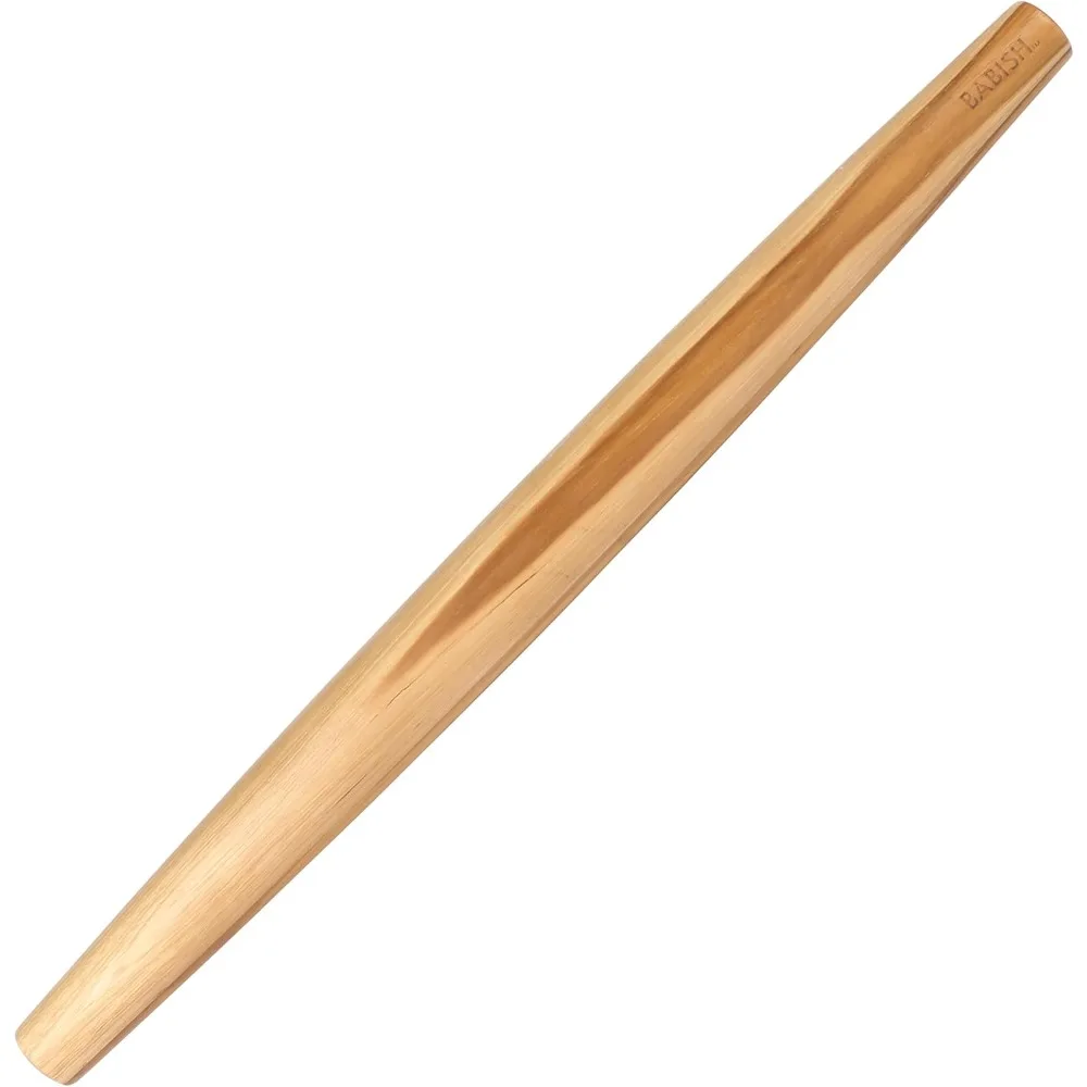 

Large 21 Babish Teak Wood French Rolling Pin