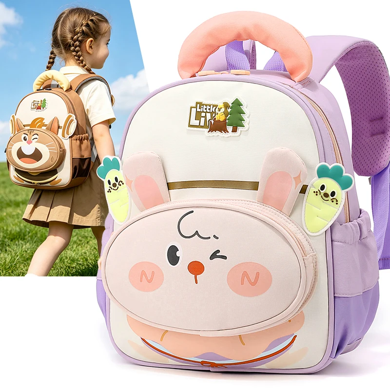 3D Printing Rabbit - Cartoon 3D Rabbit Preschool Backpack with