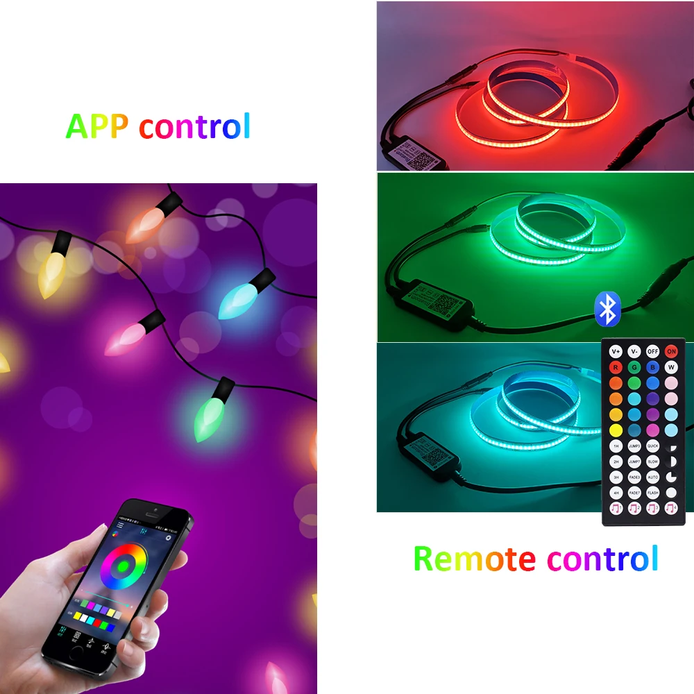 Controller RGB 24V 12V DC 5V 44 tasti IR Wireless Mini Control Bluetooth Music Remoter Controler per 5050 2835 luci di striscia a LED