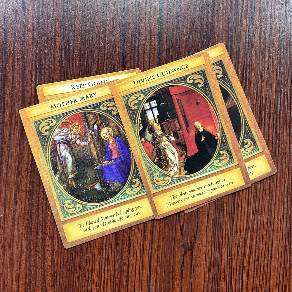 Archangel Gabriel Cards | Rare Out-of-Print 44 Oracle Cards Deck | Exclusive Edition | Large Size 12×8.7cm with PDF Guidebook view 3