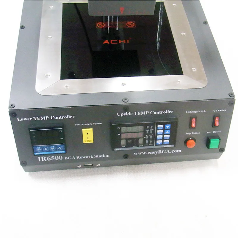 ACHI IR6500 Electronics Production Machinery Rework Soldering Station Ultrasonic Soldering Welding Station