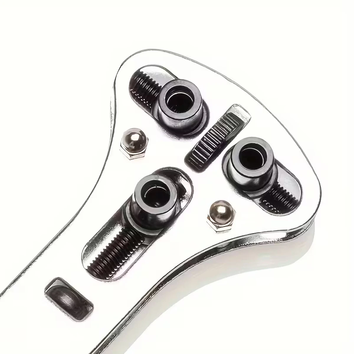Three Claw Watch Opener, Adjustable Screw Back Remover, Rear Open-End Wrench Key Box Mobile Bracket, With 18 Replaceable Parts image 5