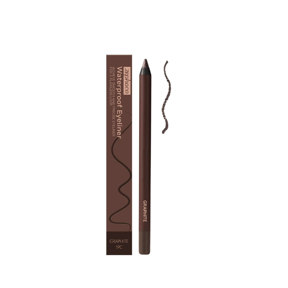 Eyeliner Pencils Long Lasting Waterproof Gel Eyeliner Pencil No Budges Sharpenable Plum Eyeliner No Smudging Fading Smooth