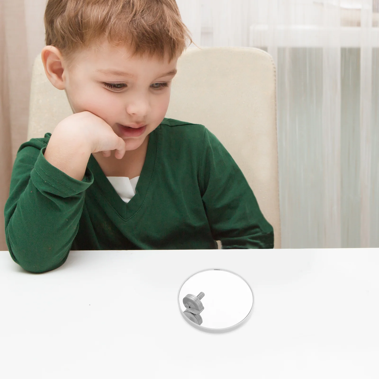 Tol Metalen Gyro Bureau Fidget Tool voor Kinderen Volwassenen Concentratie Kantoor Thuisgebruik Roterende Balans Spel Party Favor