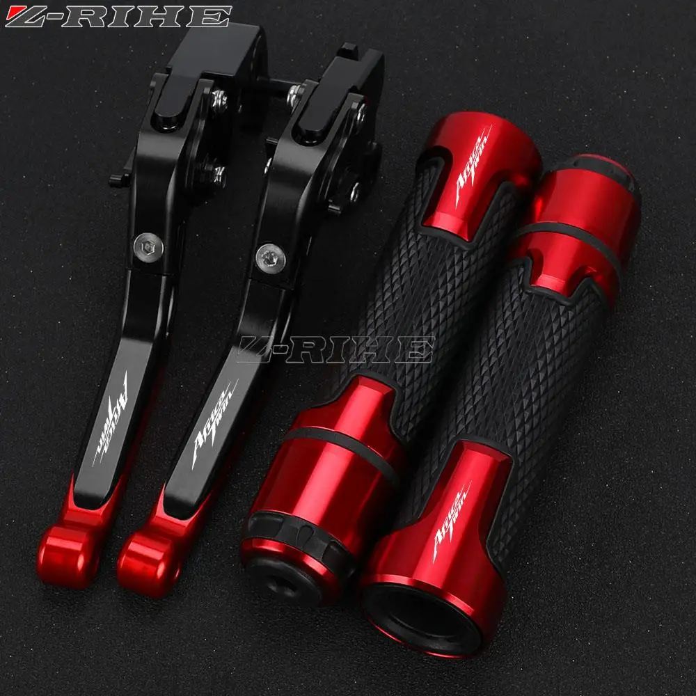 Motorcycle Handlebar grips Extendable Adjustable Brake Clutch Levers For HONDA XRV750L-Y AfricaTwin 1990-2003 XRV 750 L-Y AFR