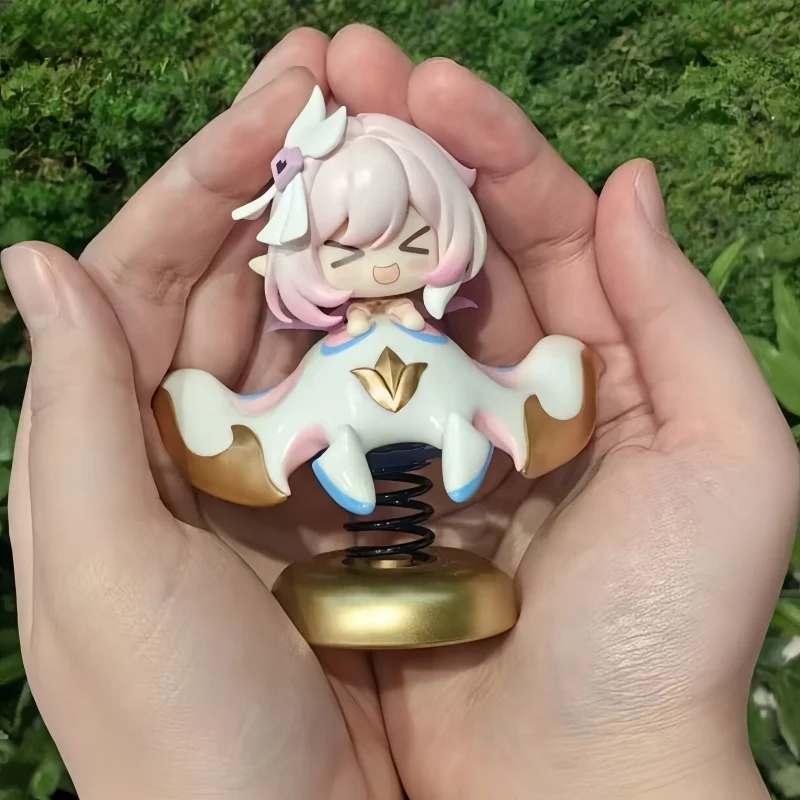 APEX MiHoYo Genuine Honkai Impact 3rd Happy Shake Series Chibi Bobble Head Elysia/Durandal/Bronya/Raiden Mei Anime Figure Gift