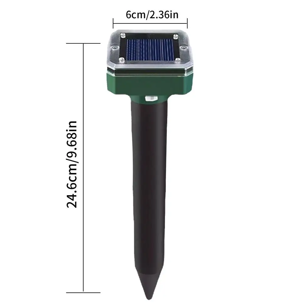Solar Ultrasoon Rat Repellent Cat Repellent Ultrasoon Outdoor Langdurige Anti-kat Miauwende Solar Elektronische Repeller