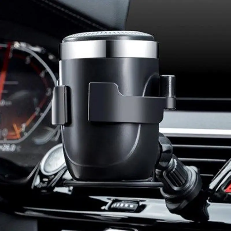 Universal Car Cup Holder Car Air Vent Clip Mount 17mm Ball Head Base Spiral Hook Fixed Cup Holder Interior Bracket