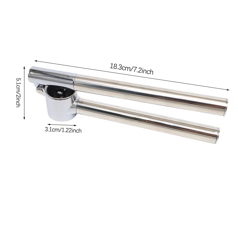Garlic Press Manual Tool Household Kitchen Pound Garlic Patting Garlic Machine Garlic Pinch Garlic Crusher Garlic Tools