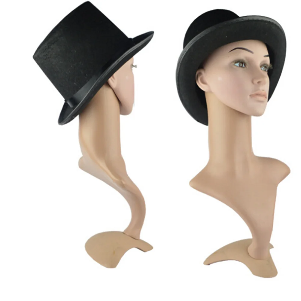 

Magician Hat Classic Black Felt Adult Halloween Costume Accessory Men's Party Top Hat Derby Masquerade Adult Party Hats
