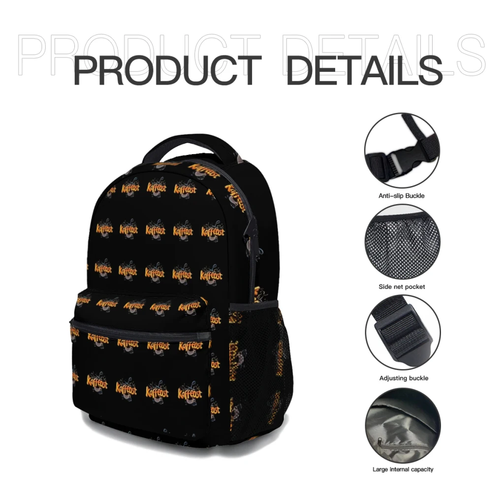 New Fashionable  KaffeostPattern School Bag  Print Backpack 17inch